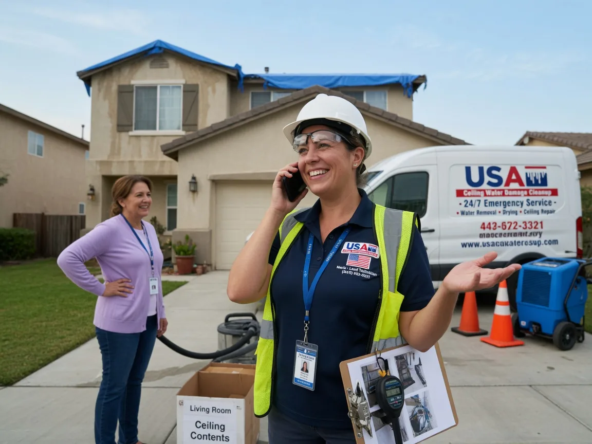 Ceiling Water Damage Restoration Bellville, TX FAQs